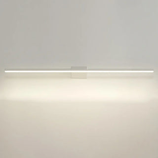 Minimalist White Linear Metal Vanity Light Fixture Zawala Image - 8