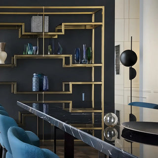 Minimalist Modern Double Black Dome Metal Floor Lamp Zawala Image - 4