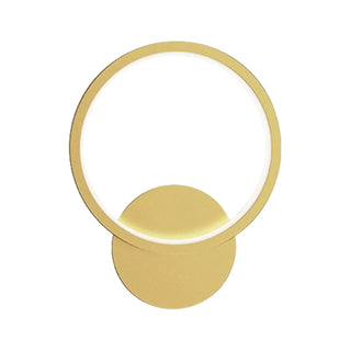 ZOWALA - Minimalist Geometric Gold Metal Wall Light Image - 9