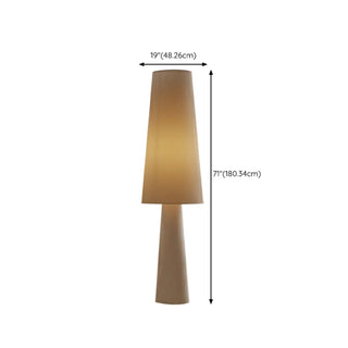 Minimalist White Metal LED Zen Tea Floor Light Zawala Image - 13