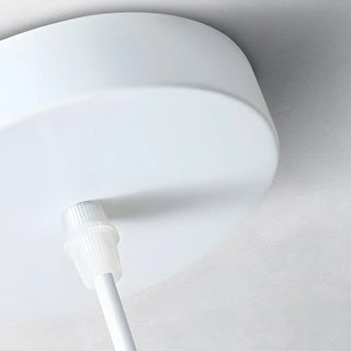 Minimalist Geometric Frosted Glass Dining Room Pendant Light Zawala Image - 7