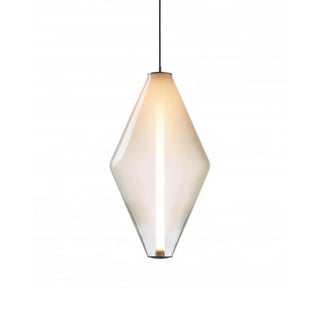 ZOWALA - Modern Dining Room Geometric Clear Glass Pendant Light Image - 10