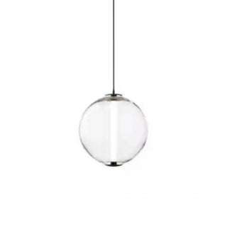 ZOWALA - Modern Dining Room Geometric Clear Glass Pendant Light Image - 7