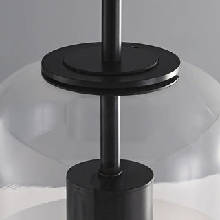 ZOWALA - Minimalist Glass Jar Pendant Light LED Third Gear Dimming Image - 8