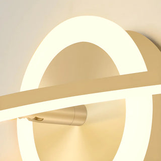 Bathroom Creative Minimalist Curved Strip Vanity Light Zawala Image - 18