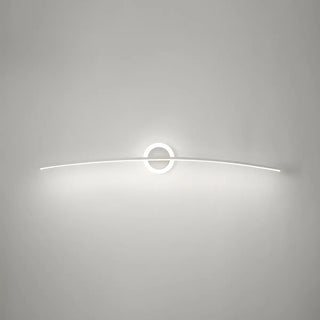 Bathroom Creative Minimalist Curved Strip Vanity Light Zawala Image - 9