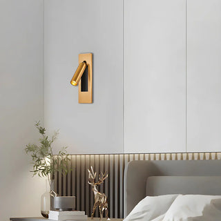 Minimalist Aluminum Rotatable Cylinder Reading Wall Sconce Zawala Image - 1