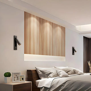 Minimalist Aluminum Rotatable Cylinder Reading Wall Sconce Zawala Image - 23
