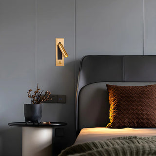 Minimalist Aluminum Rotatable Cylinder Reading Wall Sconce Zawala Image - 24