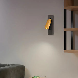 Minimalist Aluminum Rotatable Cylinder Reading Wall Sconce Zawala Image - 7