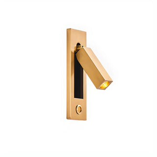Minimalist Aluminum Rotatable Cylinder Reading Wall Sconce Zawala Image - 9