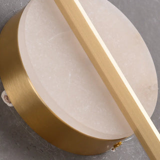 Sleek Minimalist Gold Linear Vanity Wall Light Zawala Image - 5