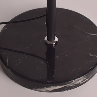 Minimalist Black LED Bulb Cylindrical Floor Lamp Zawala Image - 9