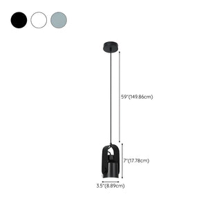 Nordic Minimalist Kettle Metal Bedroom Pendant Light Zawala #size