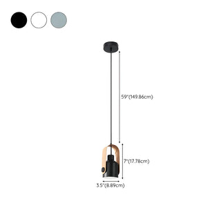 Nordic Minimalist Kettle Metal Bedroom Pendant Light Zawala Image - 17