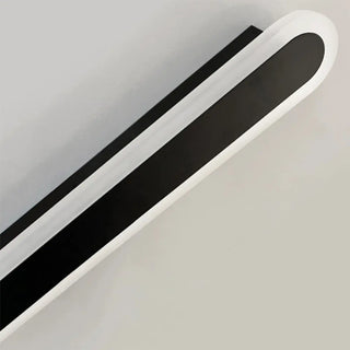 Minimalist LED Black Linear Metal Wall Light Sconce Zawala Image - 14