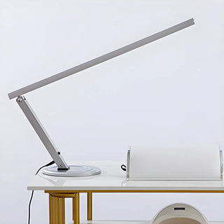 Bedroom Minimalist Black Linear Metal Table Lamp Zawala Image - 5