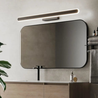 ZOWALA - Minimalist Sleek Black Linear Vanity Mirror Light Image - 1