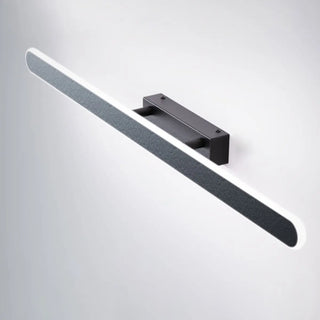 ZOWALA - Minimalist Sleek Black Linear Vanity Mirror Light Image - 3