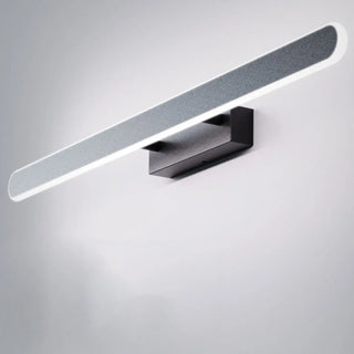 ZOWALA - Minimalist Sleek Black Linear Vanity Mirror Light Image - 5