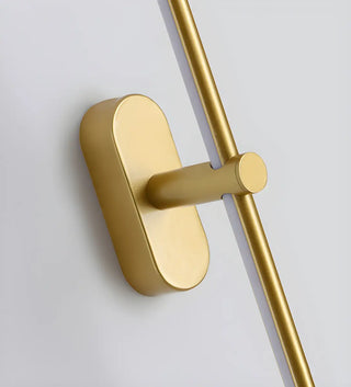 Bathroom Minimalist Gold Linear Metal Vanity Light Zawala Image - 21