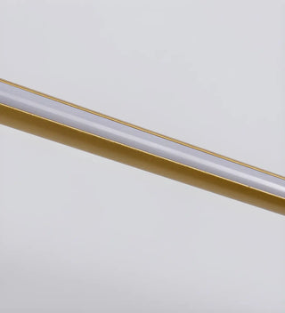 Bathroom Minimalist Gold Linear Metal Vanity Light Zawala Image - 24