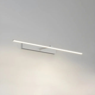 Bathroom Minimalist LED Strip Metal Wall Vanity Light Zawala Image - 10
