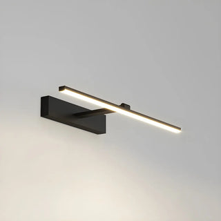 Bathroom Minimalist LED Strip Metal Wall Vanity Light Zawala Image - 19
