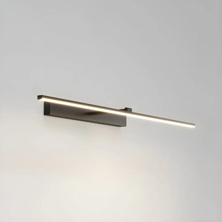 Bathroom Minimalist LED Strip Metal Wall Vanity Light Zawala Image - 21