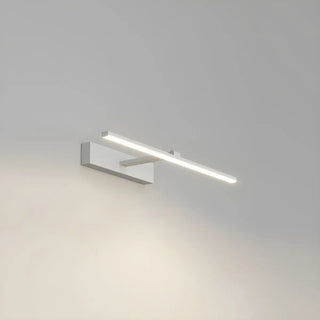 Bathroom Minimalist LED Strip Metal Wall Vanity Light Zawala Image - 3