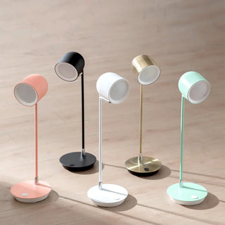 Minimalist Macaron Metal Dome Bedroom Night Table Lamp Zawala Image - 1