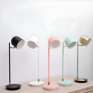 Minimalist Macaron Metal Dome Bedroom Night Table Lamp Zawala Image - 2