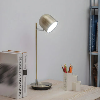 Minimalist Macaron Metal Dome Bedroom Night Table Lamp Zawala Image - 3