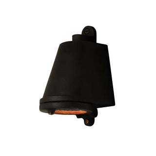 ZOWALA - Minimalist Chic Metal Outdoor Chrome Wall Light Black Image - 6