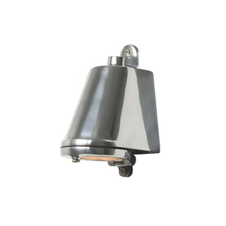 ZOWALA - Minimalist Chic Metal Outdoor Chrome Wall Light Black Image - 7