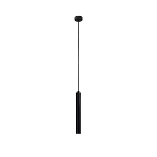 ZOWALA - Minimalist Sleek Black Linear Bedroom Pendant Light Image - 12