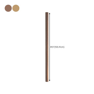 Minimalist Vertical Linear LED Wooden Floor Lamp Zawala #size