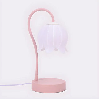 Modern Elegant Flower Bedroom Decor Metal Table Lamp Zawala Image - 7