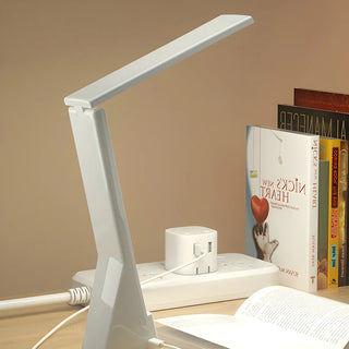 Modern Minimalist White Adjustable LED Table Lamp Zawala Image - 8