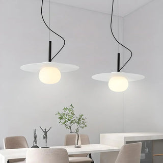 ZOWALA - Minimalist Globe Wood Dining Room Mini Pendant Light Image - 4