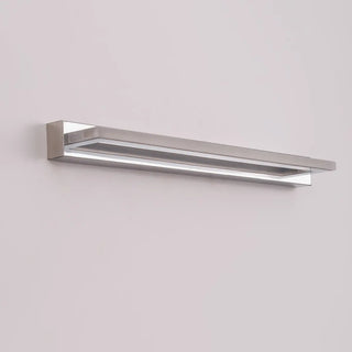 ZOWALA - Minimalist Rectangular White Dimming LED Vanity Light Image - 6