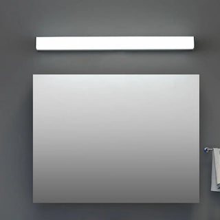 ZOWALA - Modern White Rectangular LED Bathroom Vanity Light Image - 4
