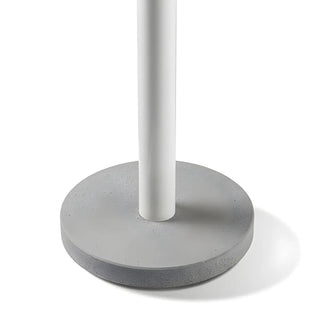 Sleek Red Linear Minimalist Bowl LED Floor Lamp Zawala Image - 11