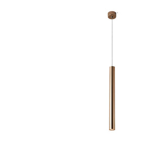 ZOWALA - Minimalist Silver Cylinder Tube Kitchen Island Pendant Light Image - 17