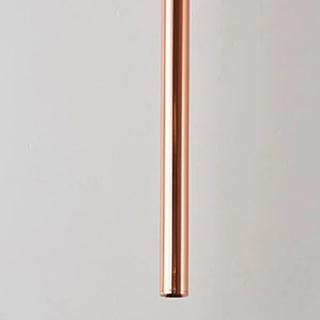 ZOWALA - Minimalist Silver Cylinder Tube Kitchen Island Pendant Light Image - 9