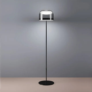 Modern Minimalist Rose Gold Dome Metal Floor Lamp Zawala Image - 10