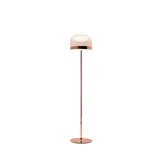 Modern Minimalist Rose Gold Dome Metal Floor Lamp Zawala Image - 16
