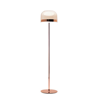 Modern Minimalist Rose Gold Dome Metal Floor Lamp Zawala Image - 18