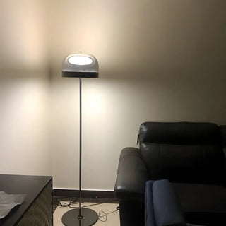 Modern Minimalist Rose Gold Dome Metal Floor Lamp Zawala Image - 5