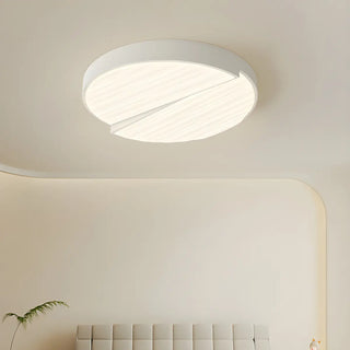 Stylish Rectangle White LED Flush Mount Ceiling Light Zawala Image - 6